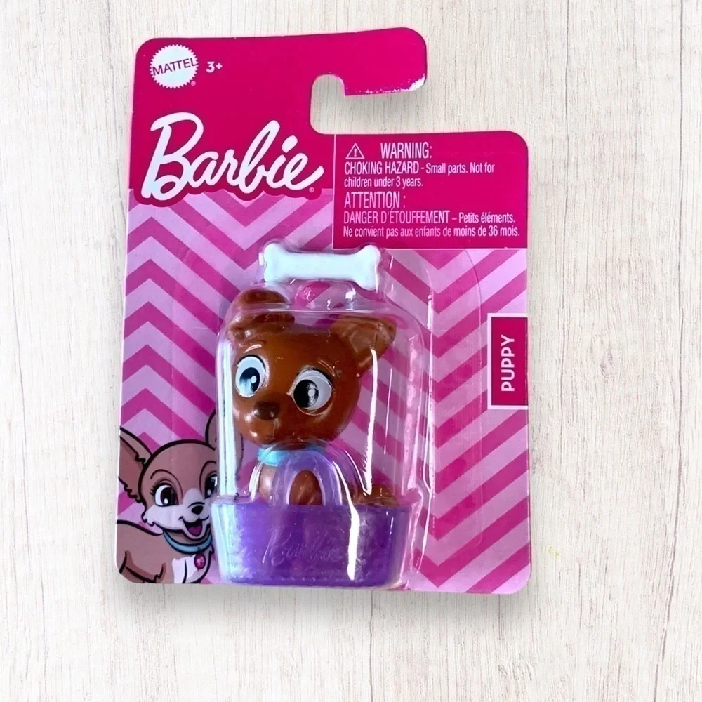 Mattel Barbie Pet Animal Accessories with Tote Set Puppy Dog NWT